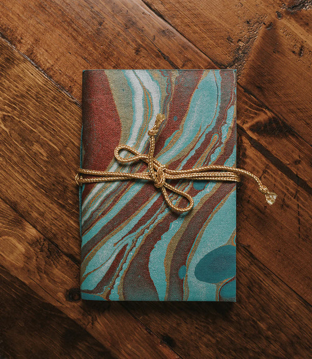 Nikhila Marbled 4x6 Recycled Paper Journal