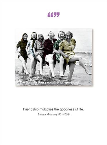 Friendship Multiplies - Birthday Card
