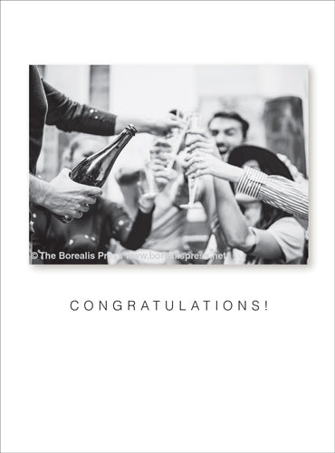 Cheers - Congratulations Card