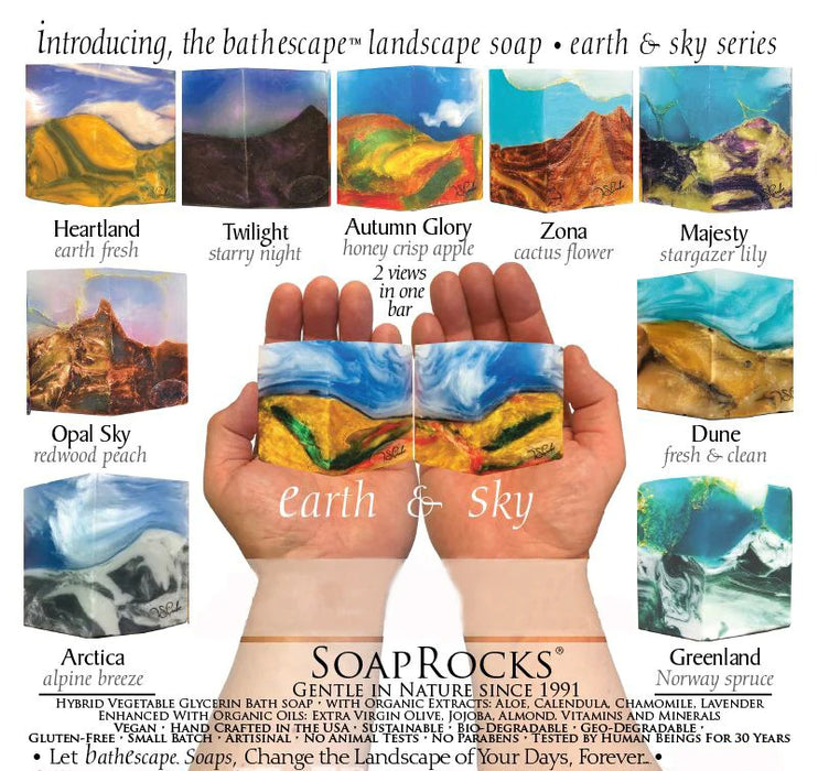 BathEscapes Landscape Bar Soap