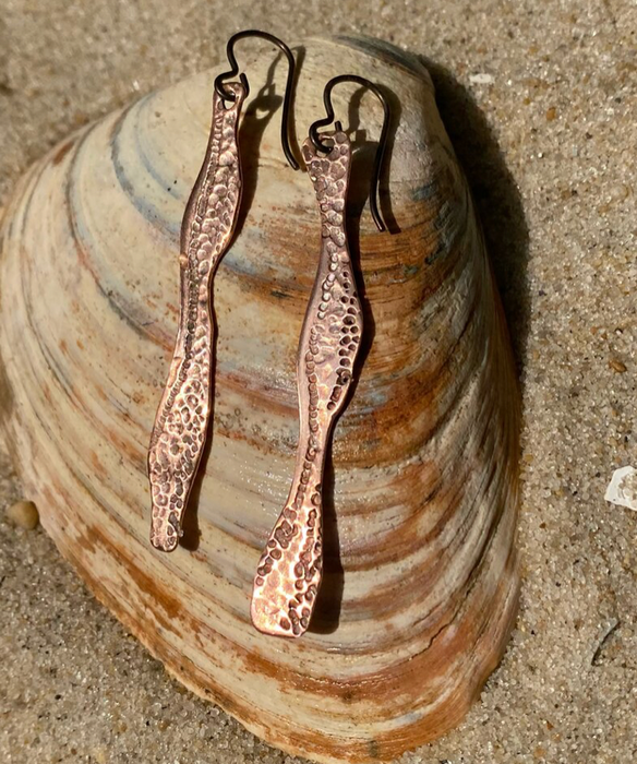 EA2 Coral Earrings - Copper