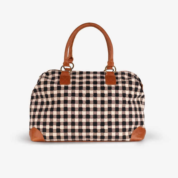 Malti Weekender - Ink Gingham