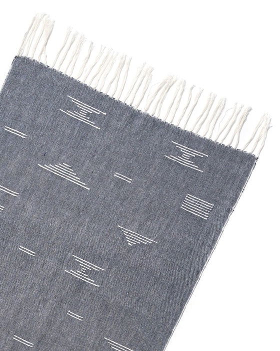 Shapes Table Runner - Blue