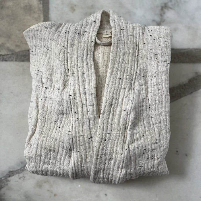 Muslin Bathrobe in Cotton Nope Yarn