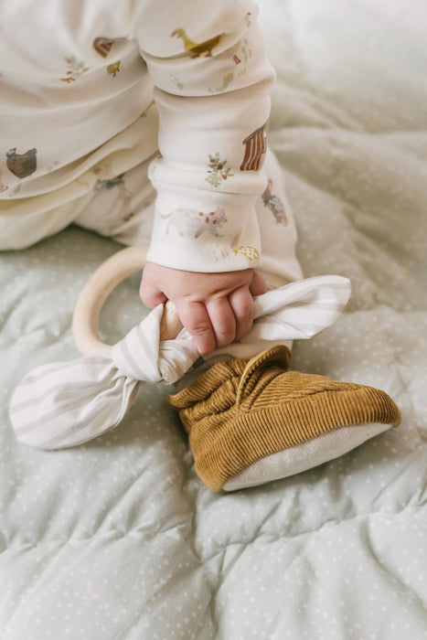 Corduroy Bootie