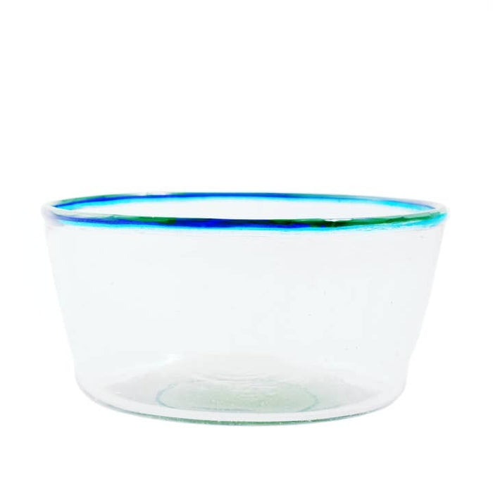 Blue Multi Rim Salad Bowl