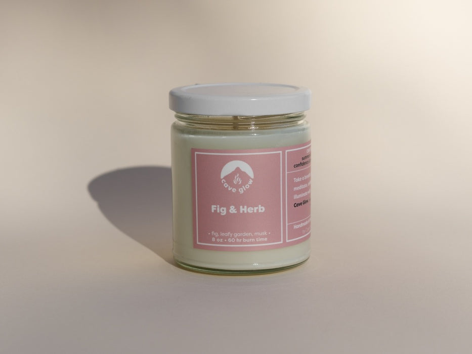 Fig & Herb Jar Candle - 8 oz