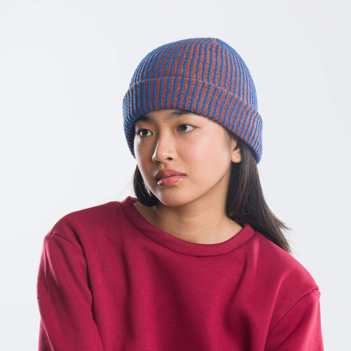 Simple Rib Knit Beanie