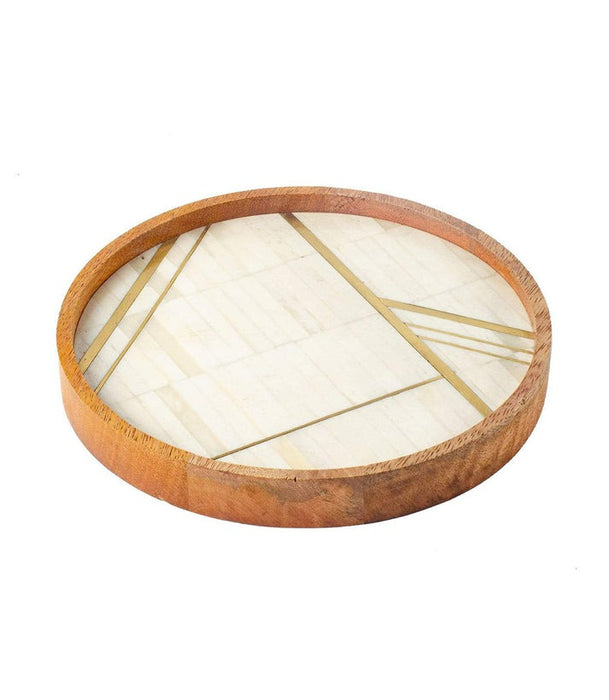 Mukhendu Circular Serving Tray