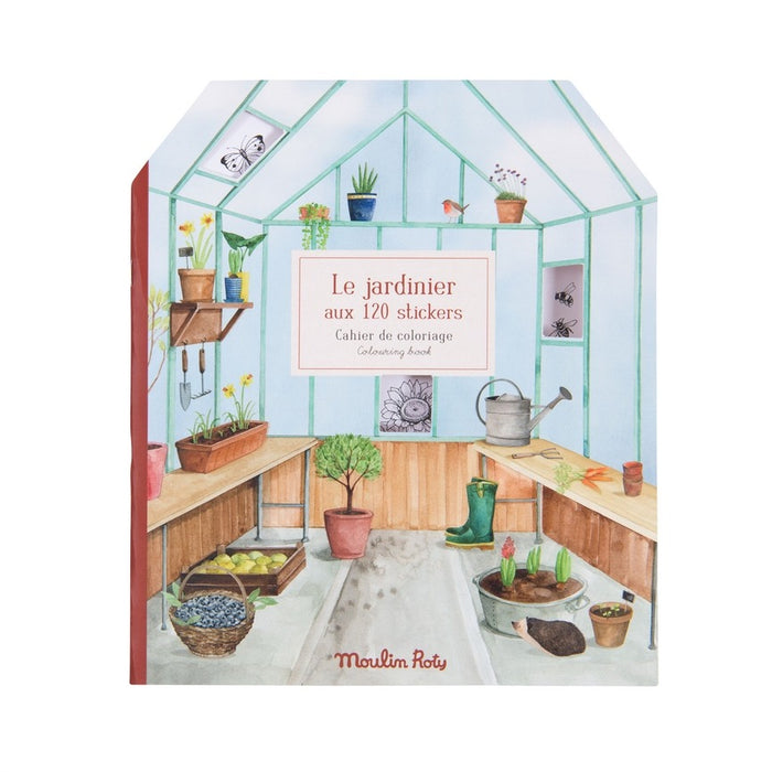 Le Jardinier - Coloring Book & Stickers