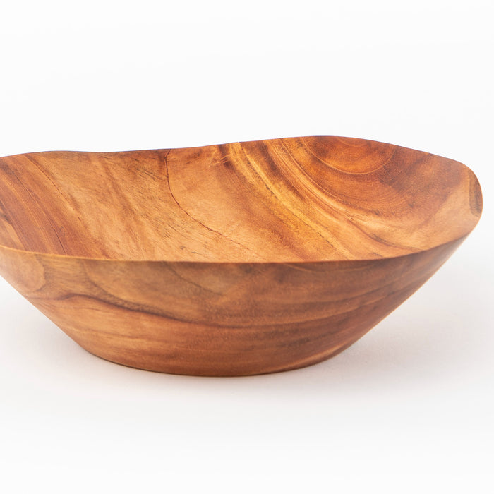 Small Mahogany Wave Bowl