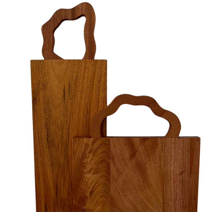 Wavey Mahogany Serving Board