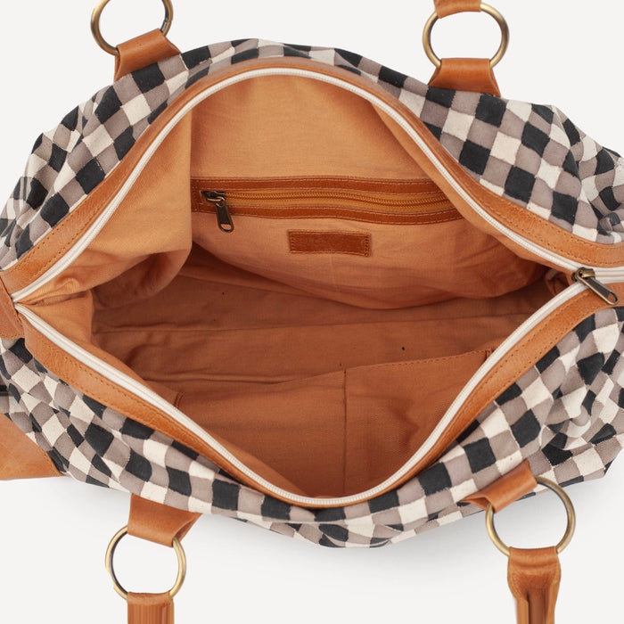 Malti Weekender - Ink Gingham