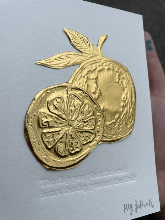 Limited Edition Tin Embossing - Plant the Seed Print