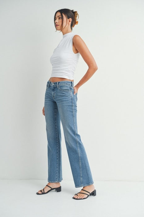 Twist Leg Bootcut Jean