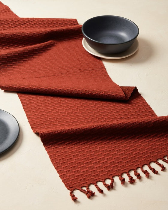 Panalito Table Runner - Rust