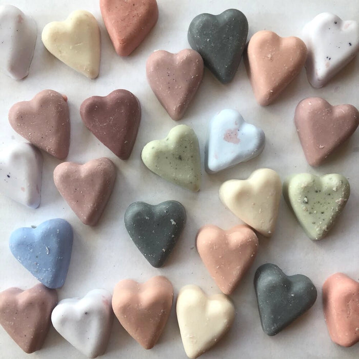 Mini Natural Handmade Heart Soap