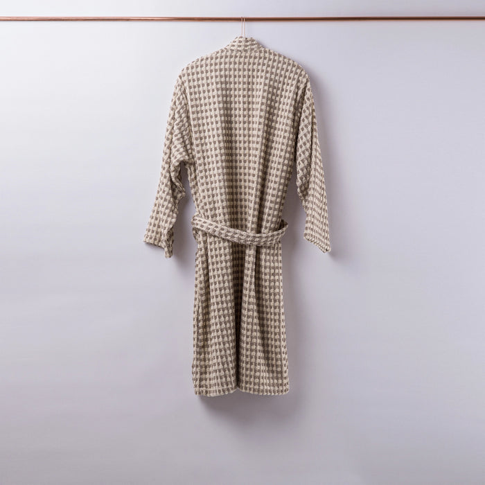 Dotted Terry Bathrobe