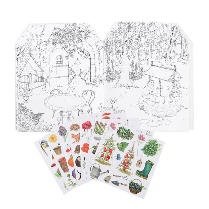 Le Jardinier - Coloring Book & Stickers