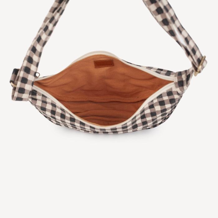 Gingham Moon Sling Bag