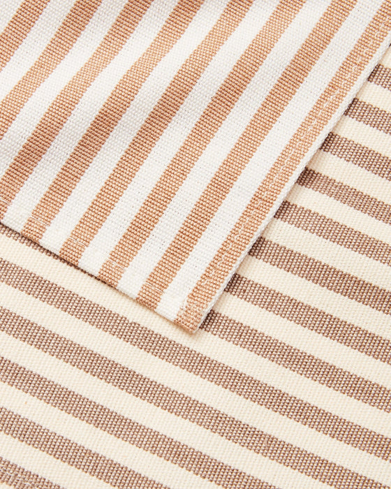 Hudson Stripe Napkin - Quinoa