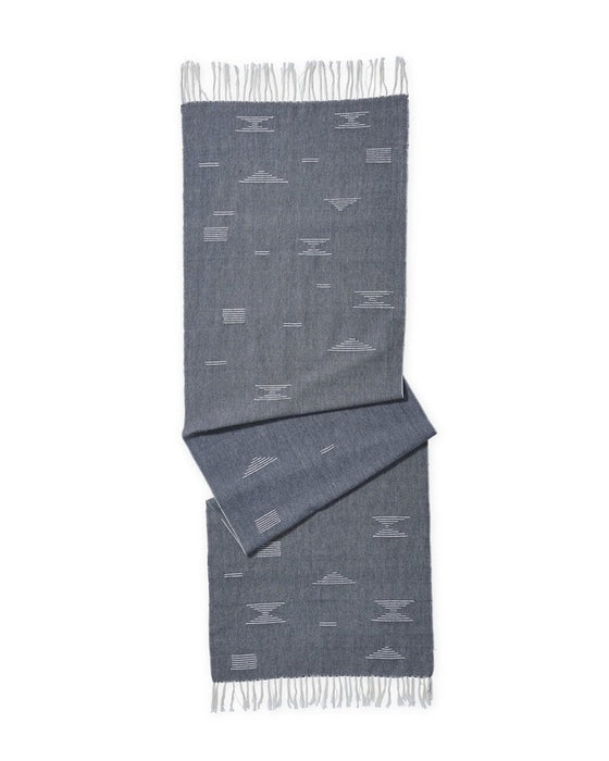 Shapes Table Runner - Blue