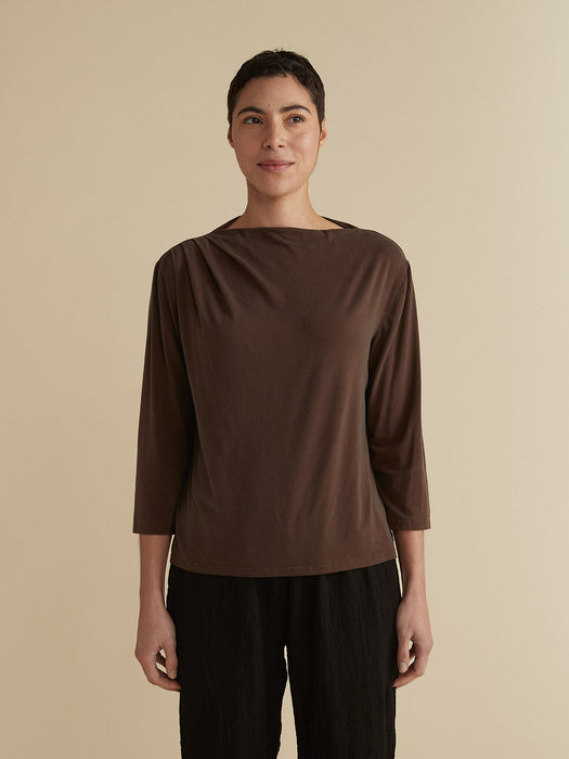 Pleat Neck Top