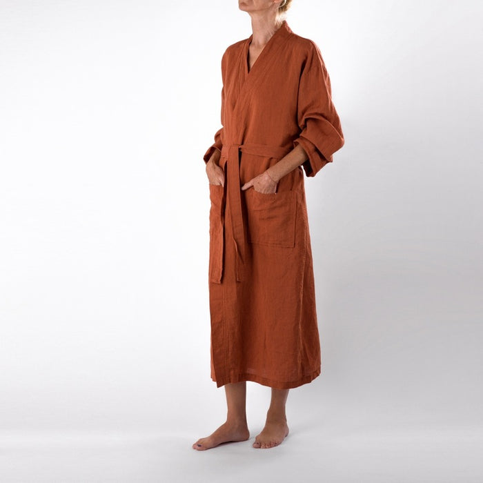 Turkish Linen Robe