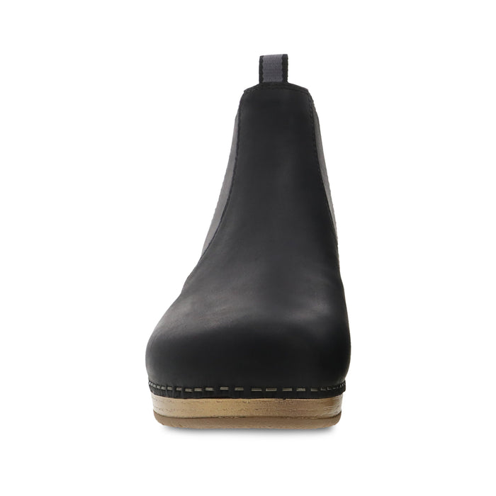 Becka Oiled Pull Up Clog-Bootie
