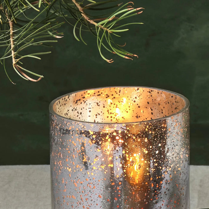 Balsam & Cedar Large Radiant Glass Candle