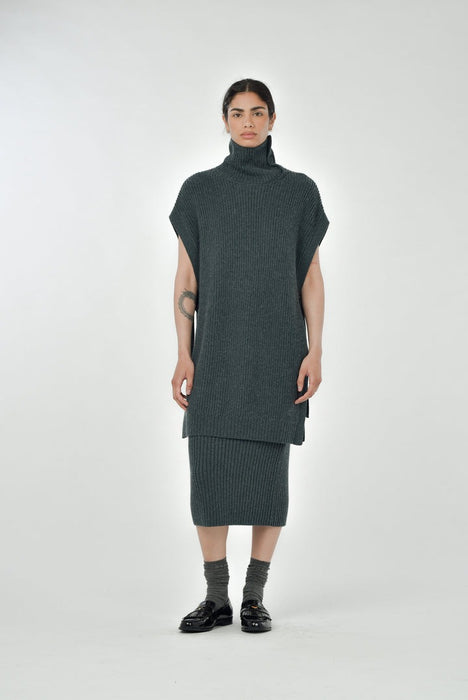 Ophelia Turtle Neck Poncho