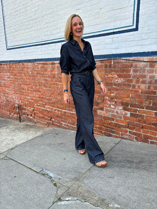 Paris Denim Jumpsuit