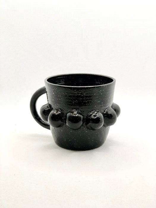 Sphere & Texture Mug - Black