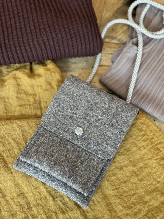 Wool Felt Phone Bag