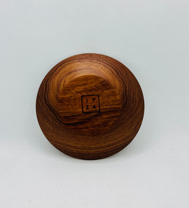 Itza Wood Candle Holder Plate Final Sale