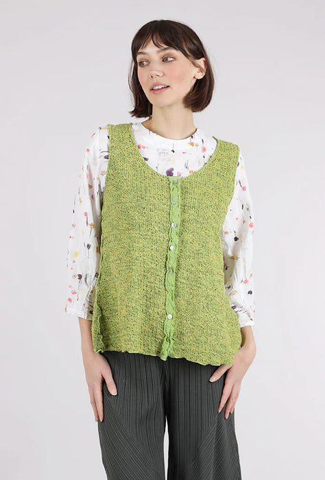 Textured Knit Vest