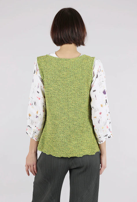 Textured Knit Vest