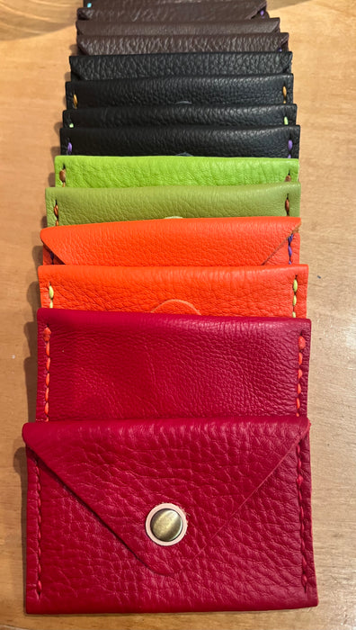 Leather Envelope Small Wallet