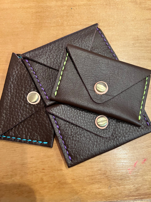 Leather Envelope Small Wallet