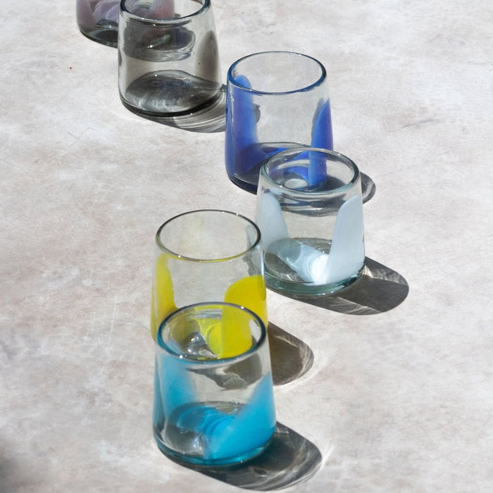 Brushstroke Glass Tumbler