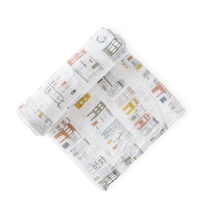 My Neighborhood - Organic Cotton Swaddle