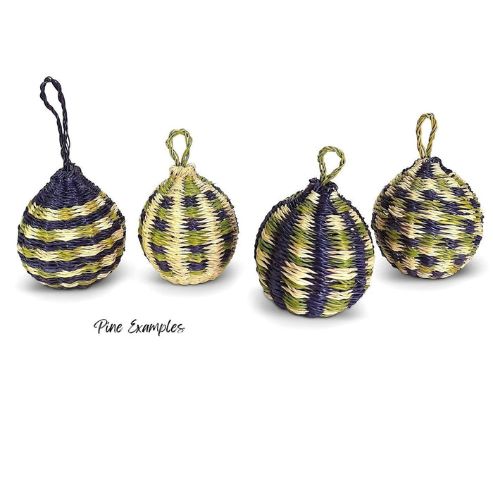 Handwoven Christmas Ornament