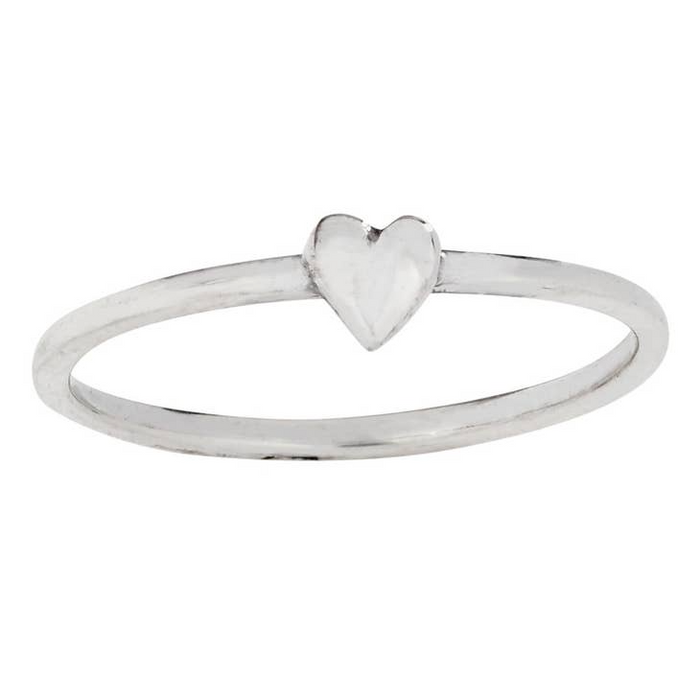 Tiny Love Sterling Silver Ring
