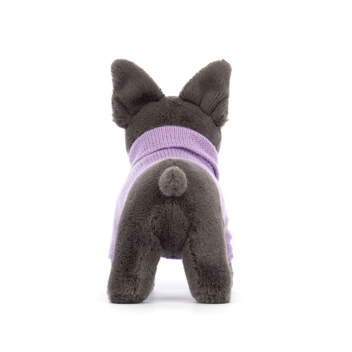 Purple Sweater French Bulldog