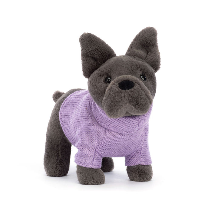 Purple Sweater French Bulldog