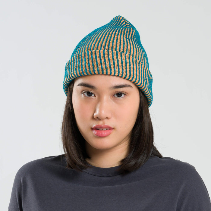 Simple Rib Knit Beanie