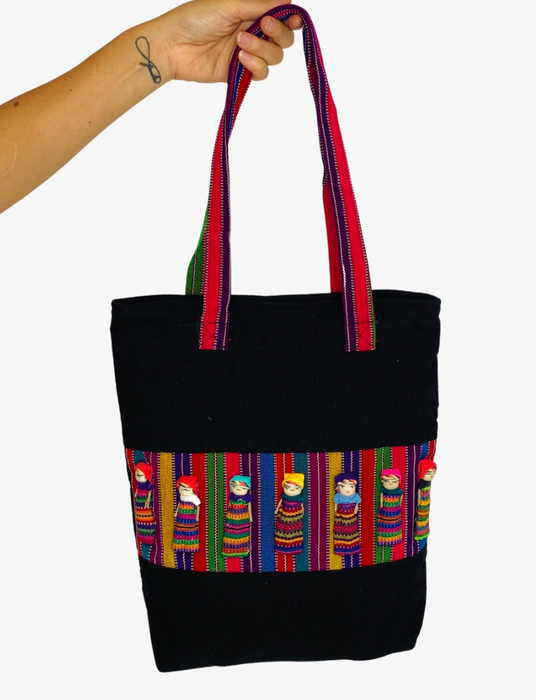 Worry Doll Shoulder Tote