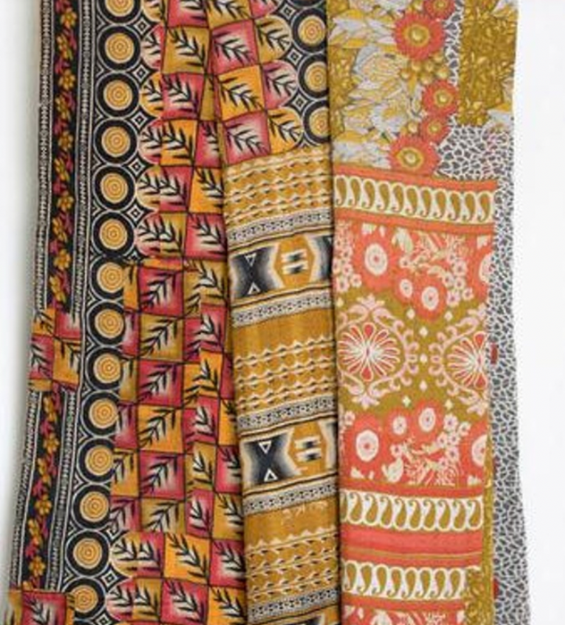 Assorted Vintage Kantha Quilts