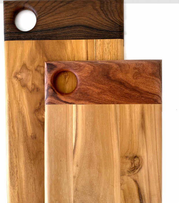 Mixed Wood Serving Board