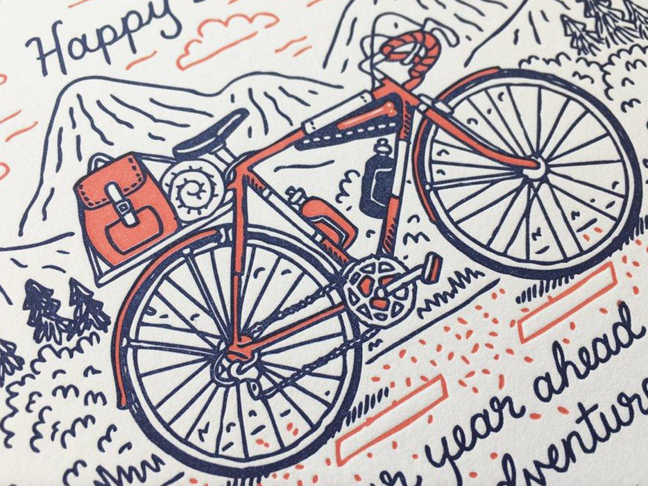 Birthday Bicycle Card